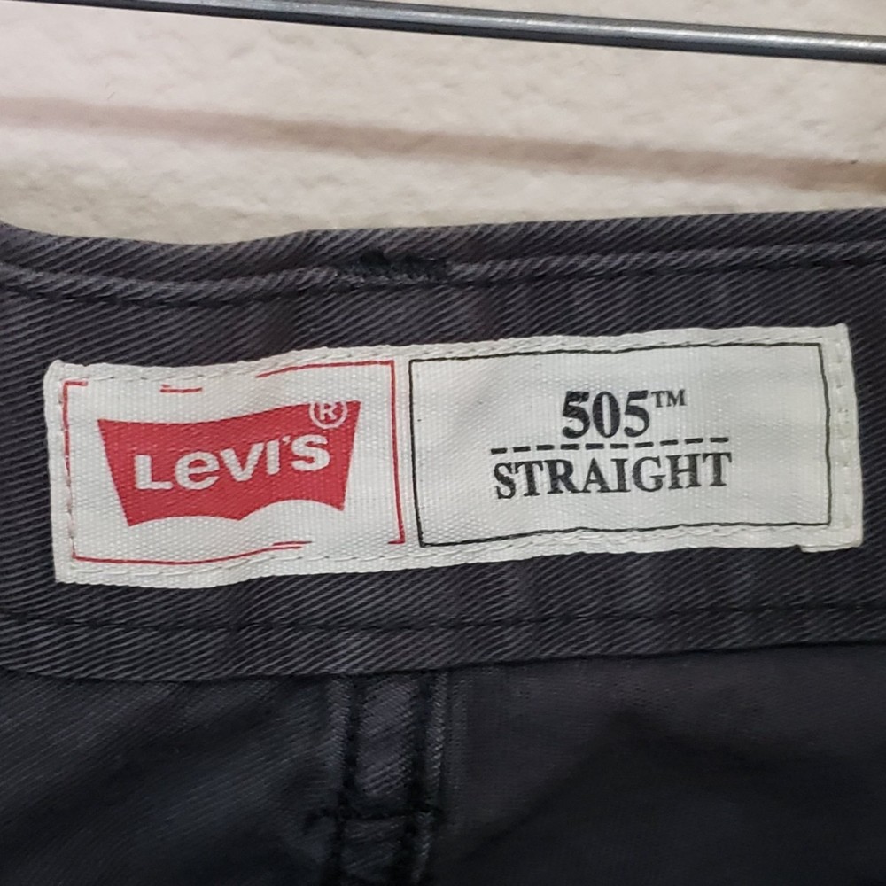 Levi's Grey Jeans Pants 505 29X29 - Picture 5 of 9